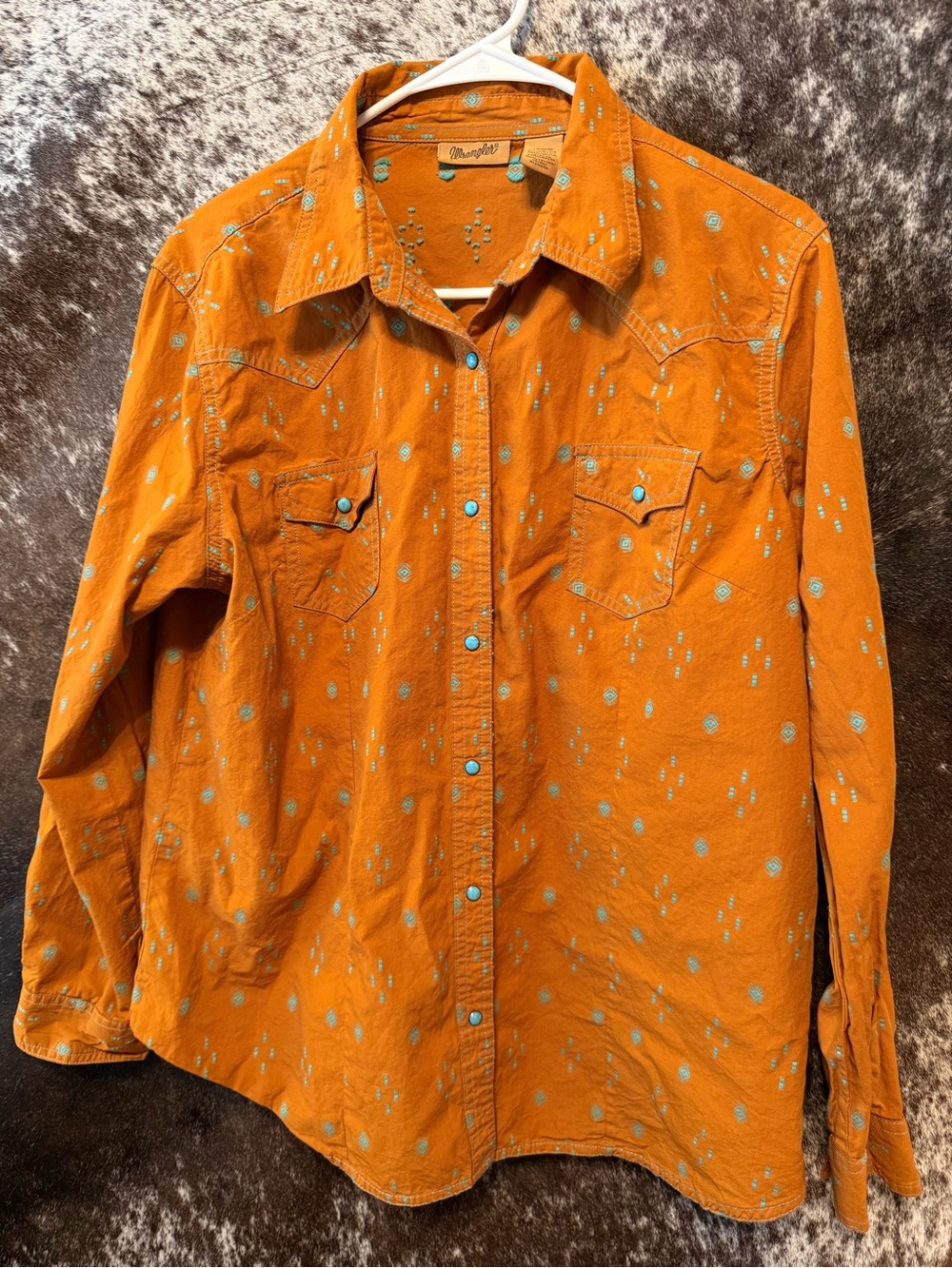Wrangler Western Women’s Button Down XL